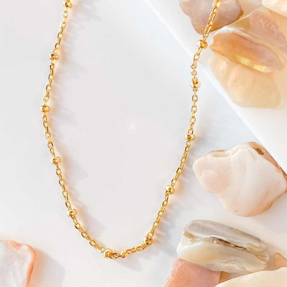 Kori Gold Filled Chain Anklet-waterproof – Lizzy James