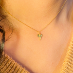 Lena in Gold - Minimalist Elephant Necklace